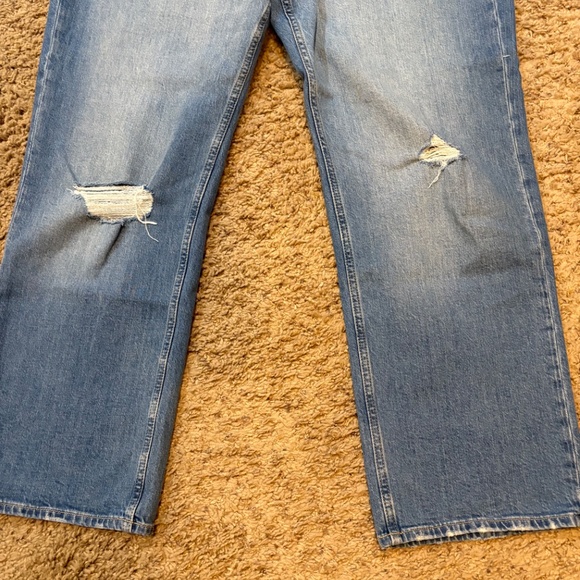 Gap Loose High Rise Jeans Blue Women's 31/12s - Picture 2 of 11